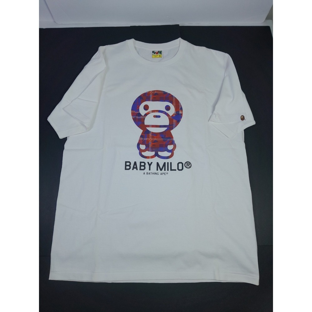 Vtg A Bathing Ape T Shirt  Baby Milo Tee Bape Graphic Sz XL